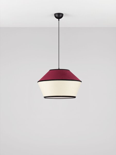Stojacia lampa Veliss bordová