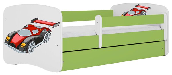 POSTEĽ PRE DETI A MLÁDEŽ 80/160 cm, zelená, biela MID.YOU - Detské izby, Online Only