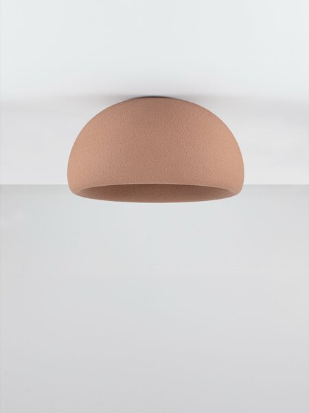 Stropné svietidlo Davo červené 50 x 26 cm – Červená