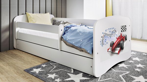 POSTEĽ PRE DETI A MLÁDEŽ 80/160 cm, biela MID.YOU - Detské izby, Online Only