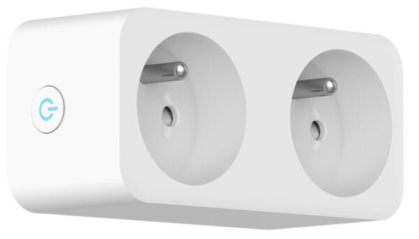 Immax NEO 07751L - Inteligentná rozbočovacia zásuvka NEO LITE 2x16A/230V Wi-Fi Tuya
