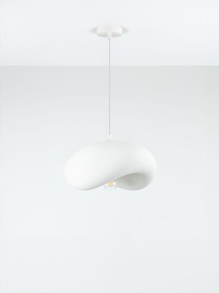 Stojacia lampa Bambel biela
