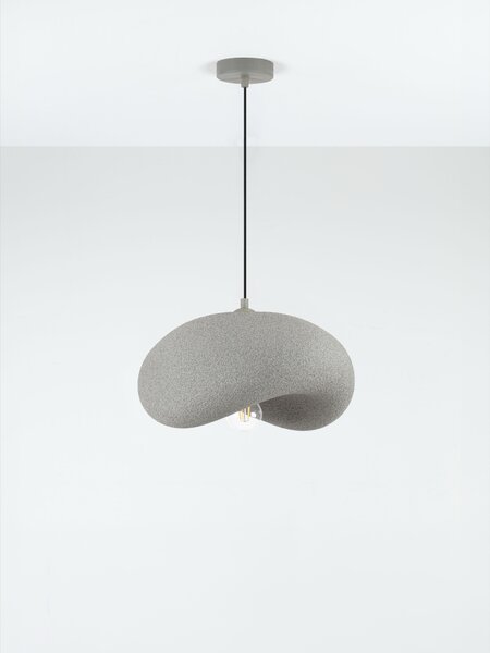 Stojacia lampa Bambel sivá