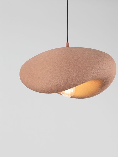 Stojacia lampa Bambel červená