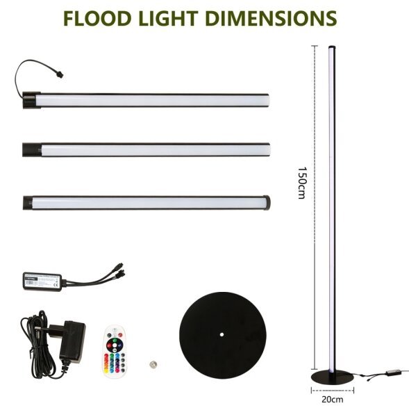 Immax NEO 07776L - LED RGB stmievateľná lampa AMBIENTE LED/12W/230V Wi-Fi Tuya+DO