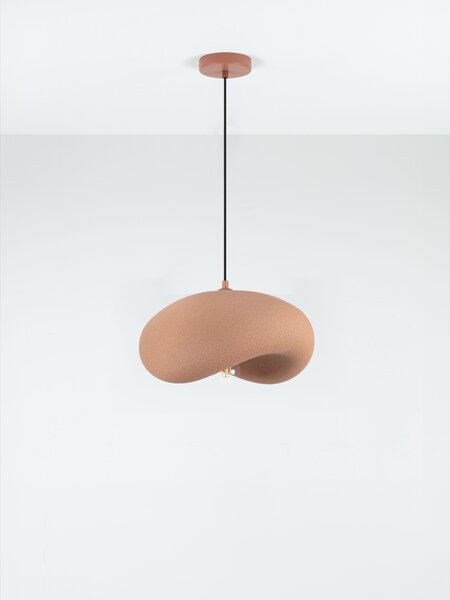 Stojacia lampa Bambel červená