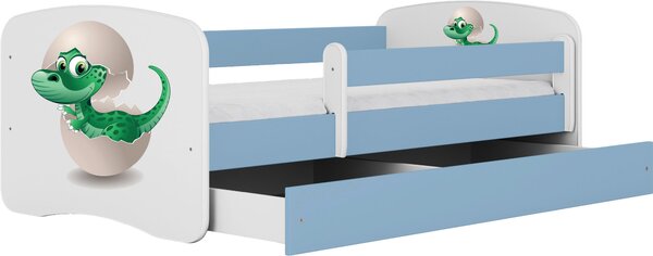 POSTEĽ PRE DETI A MLÁDEŽ 80/160 cm, modrá, biela MID.YOU - Detské izby, Online Only