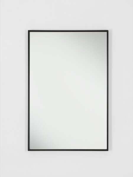 Zrkadlo s osvetlením Miragio čierne 50 x 3,3 x 70 cm – Čierna