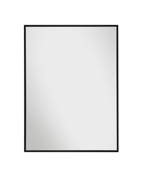 Zrkadlo s osvetlením Miragio čierne 60 x 3,3 x 80 cm – Čierna