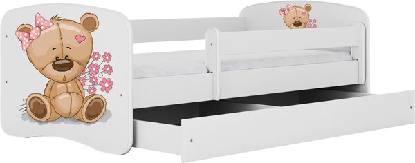 POSTEĽ PRE DETI A MLÁDEŽ 80/160 cm, biela MID.YOU - Detské izby, Online Only