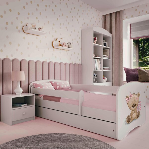 POSTEĽ PRE DETI A MLÁDEŽ 80/160 cm, biela MID.YOU - Detské izby, Online Only