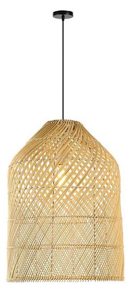 Immax 08259L - Luster na lanku PELO 1xE27/40W/230V pr. 35 cm ratan
