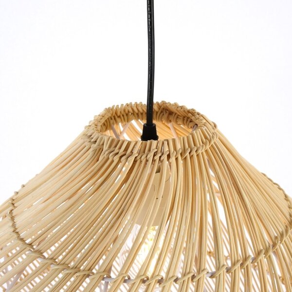 Immax 08264L - Luster na lanku PELO 1xE27/40W/230V pr. 40 cm ratan