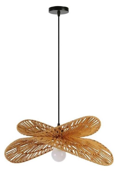 Immax 08265L - Luster na lanku MARIPOSA 1xE27/40W/230V pr. 50 cm juta