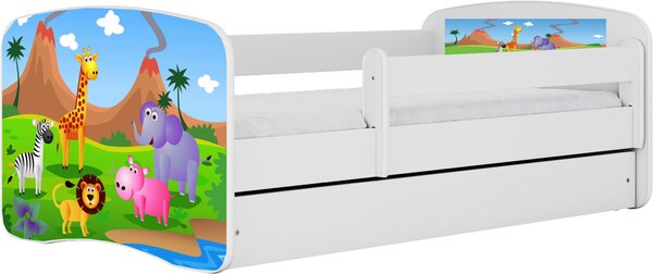 POSTEĽ PRE DETI A MLÁDEŽ 80/160 cm, biela MID.YOU - Detské izby, Online Only