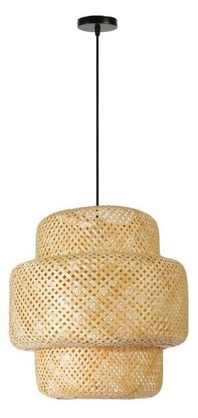 Immax 08268L - Luster na lanku HILO 1xE27/40W/230V pr. 47 cm bambus