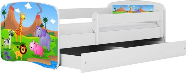 POSTEĽ PRE DETI A MLÁDEŽ 80/160 cm, biela MID.YOU - Detské izby, Online Only