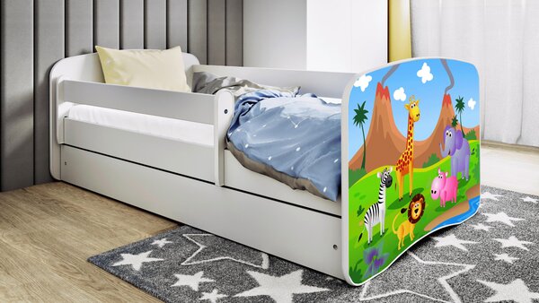 POSTEĽ PRE DETI A MLÁDEŽ 80/160 cm, biela MID.YOU - Detské izby, Online Only