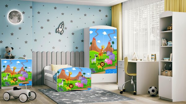 POSTEĽ PRE DETI A MLÁDEŽ 80/160 cm, biela MID.YOU - Detské izby, Online Only