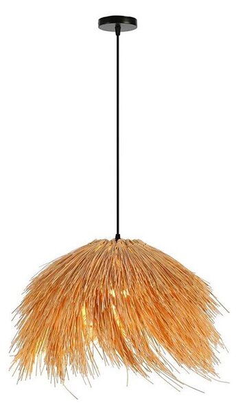 Immax 08272L - Luster na lanku NATURALEZA 1xE27/40W/230V pr. 55 cm ratan