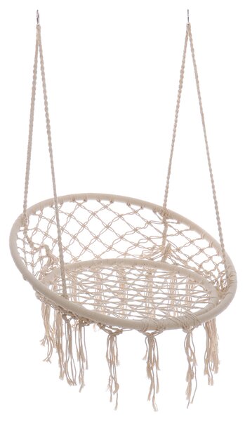 Závesné kreslo do 100 kg Závesný kôš Swing Indoor Outdoor