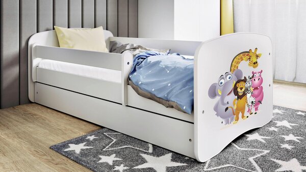 POSTEĽ PRE DETI A MLÁDEŽ 80/160 cm, biela MID.YOU - Detské izby, Online Only