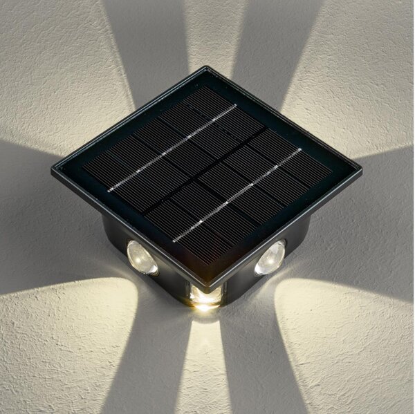 Immax 08487L - LED Solárne nástenné svietidlo so senzorom LED/2W/5V IP54