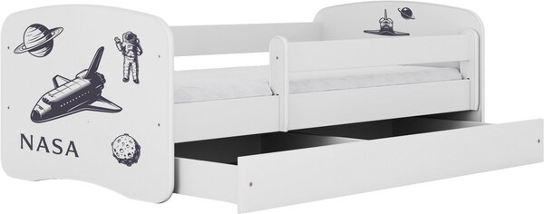 POSTEĽ PRE DETI A MLÁDEŽ 80/160 cm, biela MID.YOU - Detské izby, Online Only