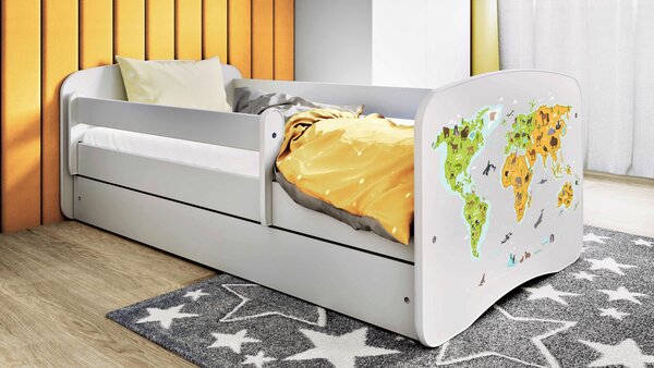 POSTEĽ PRE DETI A MLÁDEŽ 80/160 cm, biela MID.YOU - Detské izby, Online Only