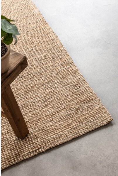 Jutový koberec v prírodnej farbe 60x90 cm Bouclé – Hanse Home