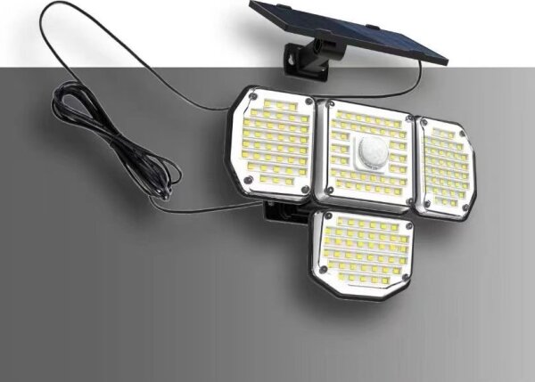 Immax 08499L - LED Solárne nástenné svietidlo so senzorom LED/5W/5,5V IP44