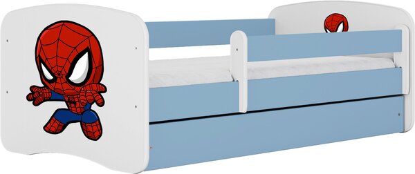 POSTEĽ PRE DETI A MLÁDEŽ 80/160 cm, modrá, biela MID.YOU - Detské izby, Online Only