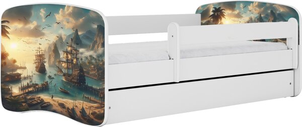 POSTEĽ PRE DETI A MLÁDEŽ 80/160 cm, biela MID.YOU - Detské izby, Online Only