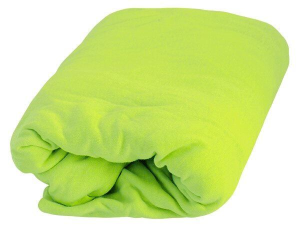 Jersey prestieradlo BASIC LIMETKOVÉ 90x200 cm
