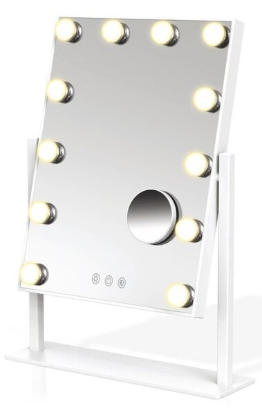 Immax 08984L - LED Stmievateľné kosmetické zrkadielko MUST HAVE LED/12W/230V
