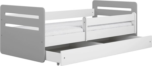 POSTEĽ PRE DETI A MLÁDEŽ 80/160 cm, sivá, biela MID.YOU - Detské izby, Online Only