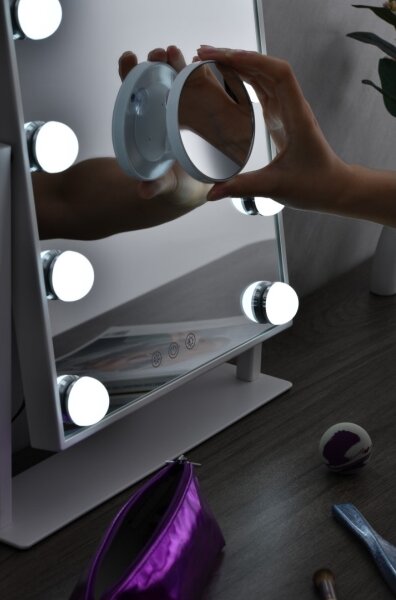Immax 08984L - LED Stmievateľné kosmetické zrkadielko MUST HAVE LED/12W/230V