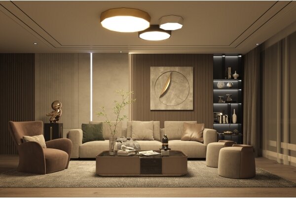 Immax NEO 07130-B60-LED SMART Stmievateľné svietidlo DIAMANTE LED/43W/230V+DO 60cm