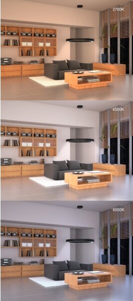 Immax NEO 7134- LED SMART Stmievateľný luster na lanku CÉČKO LED/43W/230V+DO 60 cm