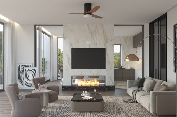 Immax NEO 07142-B- LED Stropný ventilátor NEO LITE VENTO 18W/230V Tuya Wi-Fi + DO