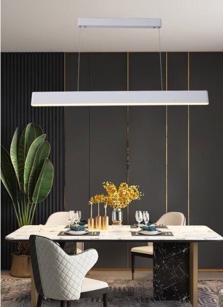 Immax NEO 07157-W120X-LED RGB+CCT Stmievateľný luster MILANO LED/40W/230V Tuya