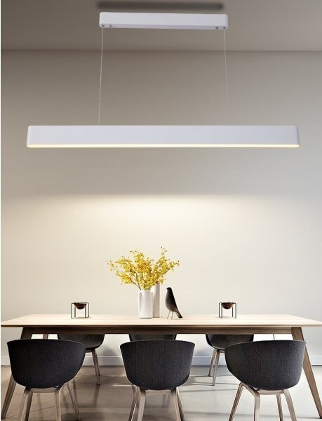 Immax NEO 07157-W120X-LED RGB+CCT Stmievateľný luster MILANO LED/40W/230V Tuya