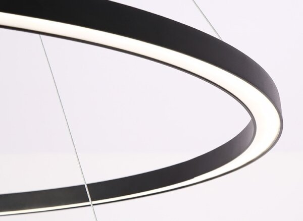 Immax NEO 07158-B80 - LED Stmievateľný luster FINO LED/60W/230V Tuya čierna + DO