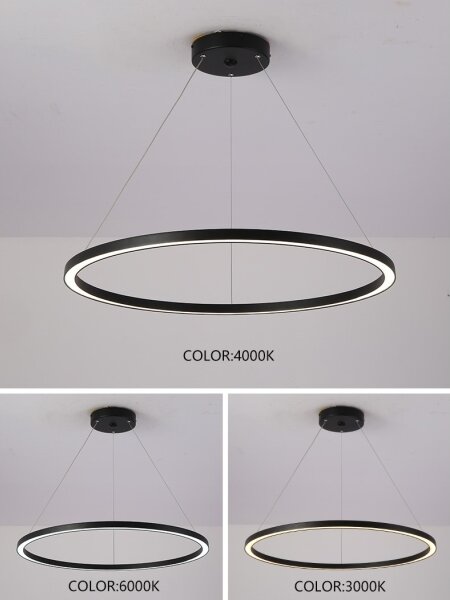 Immax NEO 07158-B80 - LED Stmievateľný luster FINO LED/60W/230V Tuya čierna + DO