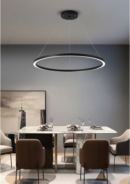 Immax NEO 07158-B80 - LED Stmievateľný luster FINO LED/60W/230V Tuya čierna + DO