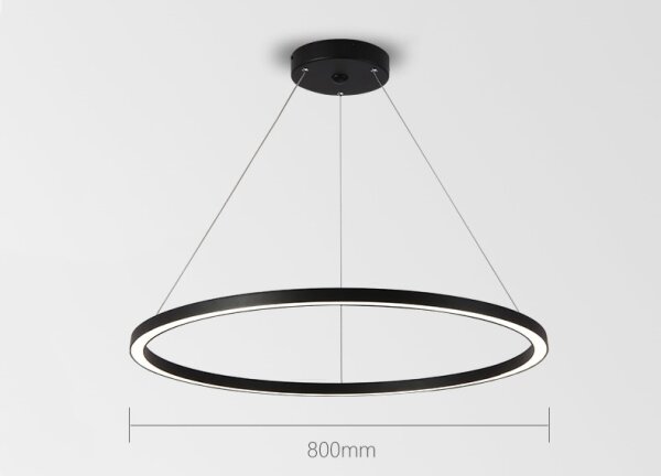 Immax NEO 07158-B80 - LED Stmievateľný luster FINO LED/60W/230V Tuya čierna + DO
