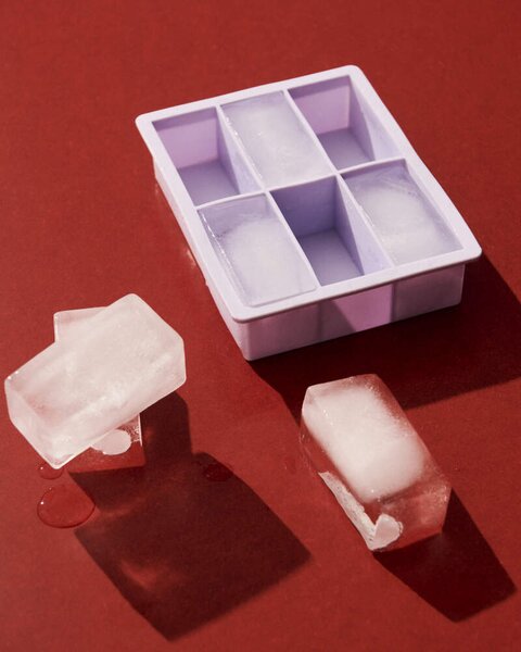 HAY Forma na ľad Ice Cube Tray Stick XXL, lilac