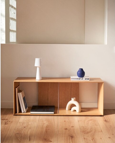 Modulárny policový systém v dekore duba v prírodnej farbe 101x38 cm Litto – Kave Home
