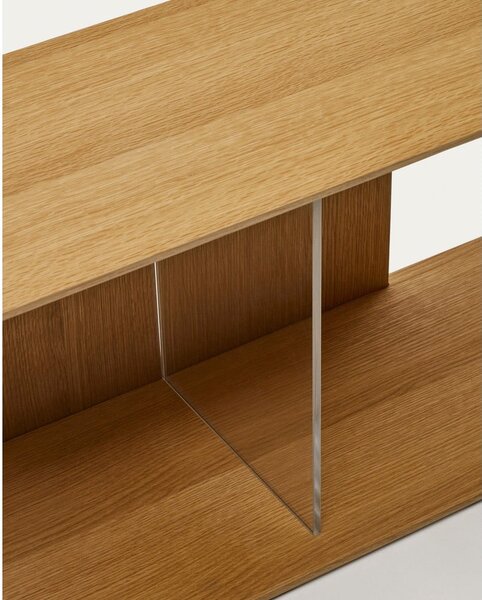 Modulárny policový systém v dekore duba v prírodnej farbe 101x38 cm Litto – Kave Home