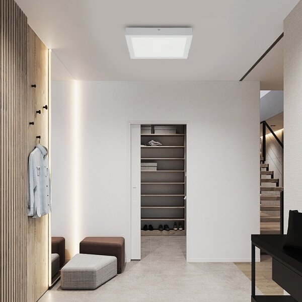 Brilagi - LED Kúpeľňové svietidlo FRAME LED/24W/230V 3000/4000/6000K IP44 biela